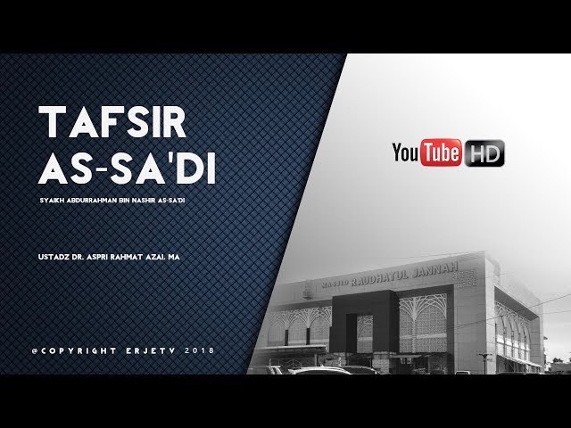 Tafsir As-Sa'di QS. Surah Al Mujadilah